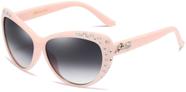 Gafas de Sol Giselle Retro para Niñas, Ojo de Gato con Brillantes, Edad 6-14 Gafas de Sol Giselle Retro para Niñas, Ojo de Gato con Brillantes, Edad 6-14