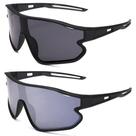 Gafas de Sol GLARDEFE para Niños, Béisbol Juventud Edad 6-14 Negro/Gris