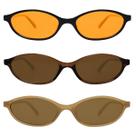 Gafas de Sol GUVIVI Retro Ovaladas para Mujer con Protección UV400