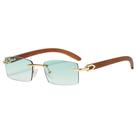 Gafas de sol HEPTAGRAM 7 Heptagram Rectangulares Sin Montura de Moda