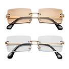 Gafas de Sol Hycredi Rectangulares sin Montura UV400 para Hombre/Mujer Gafas de Sol Hycredi Rectangulares sin Montura UV400 para Hombre/Mujer