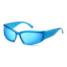 Gafas de sol kimorn Y2K envolventes polarizadas K1273 (Azul)
