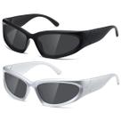 Gafas de sol Kimorn Y2K envolventes polarizadas K1273 para mujer/hombre