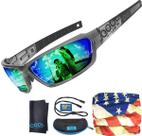 Gafas de Sol "Living out your qool time" Polarizadas UV400 Verde Gafas de Sol "Living out your qool time" Polarizadas UV400 Verde