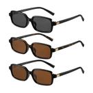 Gafas de sol MASDUN polarizadas de rectángulo estrecho estilo retro Y2K de los años 90