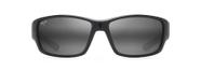 Gafas de Sol Maui Jim Local Kine Polarizadas Negro Brillante/Gris