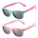 Gafas de Sol para Niños AZorb con Montura de Caucho TPEE 3-8 Años 100% Protección UV
