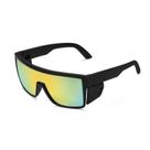 Gafas de Sol Polarizadas de Seguridad BINGKING con Montura Cuadrada Dorada