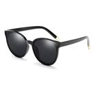 Gafas de Sol Polarizadas Dollger de Moda, Sobredimensionadas, Estilo Ojo de Gato en Negro