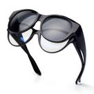 Gafas de sol polarizadas Fit Over con sombra facial 100% UV400 para mujer