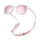 Gafas de Sol Polarizadas Flexibles UV400 COCOSAND para Bebés de 0 a 24 Meses