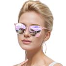 Gafas de Sol Polarizadas IGnaef Cuadradas a la Moda para Mujeres IF1851
