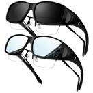 Gafas de Sol Polarizadas KANASTAL UV400 para Hombre y Mujer para Usar Sobre Anteojos