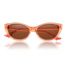 Gafas de Sol Polarizadas Naranja VIVIENFANG para Mujer - Vacaciones en la Playa