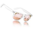 Gafas de Sol Polarizadas Retro Cuadradas UV400 Sunier para Hombres y Mujeres