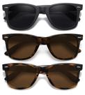 Gafas de Sol Polarizadas Retro MEETSUN para Mujer/Hombre Paquete de 3