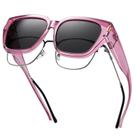 Gafas de Sol Polarizadas UV400 HAOLOTA para Usar Sobre Anteojos para Mujer y Hombre