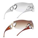 Gafas de Sol Pro Acme Sobredimensionadas Sin Montura Envueltas 74mm UV400