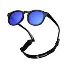 Gafas de Sol Redondas Polarizadas COCOSAND para Bebés y Niños Pequeños Negro/Azul