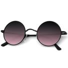 Gafas de Sol Redondas Polarizadas Retro de Metal UV47 KALIYADI para Hombre y Mujer