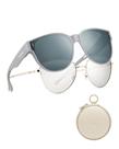 Gafas de Sol Sobrelentes BENEUNDER Polarizadas Retro Redondas Unisex