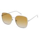 Gafas de Sol SOJOS de Moda Sobredimensionadas con Montura Metálica Cuadrada SJ1146