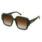 Gafas de Sol SOJOS Retro Cuadradas Polarizadas SJ2359 Verde/Marrón