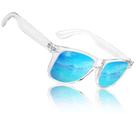 Gafas de Sol Sunier Retro Cuadradas con Acabado Mate UV400 Polarizadas