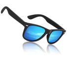 Gafas de sol Sunier retro cuadradas con acabado mate y protección UV400 polarizadas