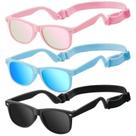 Gafas de sol tendidas Zestero para bebés y niños pequeños polarizadas 0-24 meses