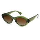 Gafas de Sol VANLINKER Polarizadas, Trendy, Ovaladas y Gruesas VL9825 Verde