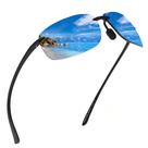 Gafas Deportivas JIM HALO Polarizadas TR90 Sin Montura para Hombre y Mujer