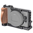 Gaiola de câmera SMALLRIG para Sony RX100 VI/VII com alça de madeira
