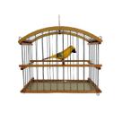 Gaiola de Passarinho G Decorativa Artesanato Passaro Saira Arara Casa Jardim Gaiola de Passarinho G Decorativa Artesanato Passaro Saira Arara Casa Jardim
