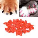 Gaiola de pássaro banhos de pássaros 20 unidades de silicone macio tampas de unha de gato garra de pata de gato protetor de unha de animal de estimação/capa de unha de gato tamanho: