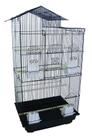Gaiola de pássaros YML 46x36 cm Villa Top Black com portas
