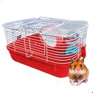 Gaiola Hamster Com Bebedouro Comedouro Completa Pop Star