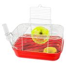 Gaiola Hamster Roedores Top Star Metal Completa Conforto Jel Plast