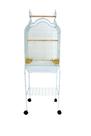 Gaiola para animais YML Small Parrot 18 x 14 branca