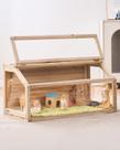 Gaiola para hamster VEVOR Habitat de madeira com visualização de 270 82x41x41cm