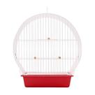 Gaiola para Pássaros Arco Top Vermelha Monaco