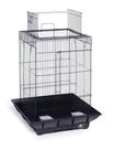 Gaiola para pássaros Prevue Hendryx SP851B/B Clean Life Play Top preta