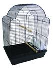 Gaiola para Pássaros YML 1704 Preta 41x30x58cm Espaçamento de 3/8" entre Barras