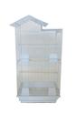 Gaiola para pássaros YML 46x36 cm Villa Top White