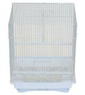 Gaiola para Periquitos YML A1324MWHT 34x27x42cm Branca