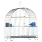 Gaiola Pássaros Mini Prata P011 - Gaiolas Londrina