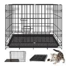 Gaiola Pet Coelho Gato Filhote Porquinho da India Hamster Bandeja Removivel Pet Shop Resistente Ambiente Seguro