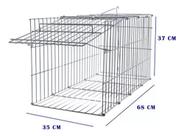 Gaiola Porta Automática Para Gatos Animais Gradeado Aramado Gaiola Porta Automática Para Gatos Animais Gradeado Aramado