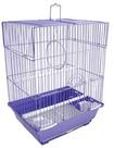 Gaiola YML A1124MPUR Flat Top para periquitos pequenos 28x22x35cm