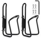 Gaiolas para garrafas de água USHAKE Basic MTB Bike Alumínio (pacote com 2) Gaiolas para garrafas de água USHAKE Basic MTB Bike Alumínio (pacote com 2)